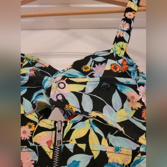 Flower Volcom Cutout Dress Size Small - Picture 4 of 4